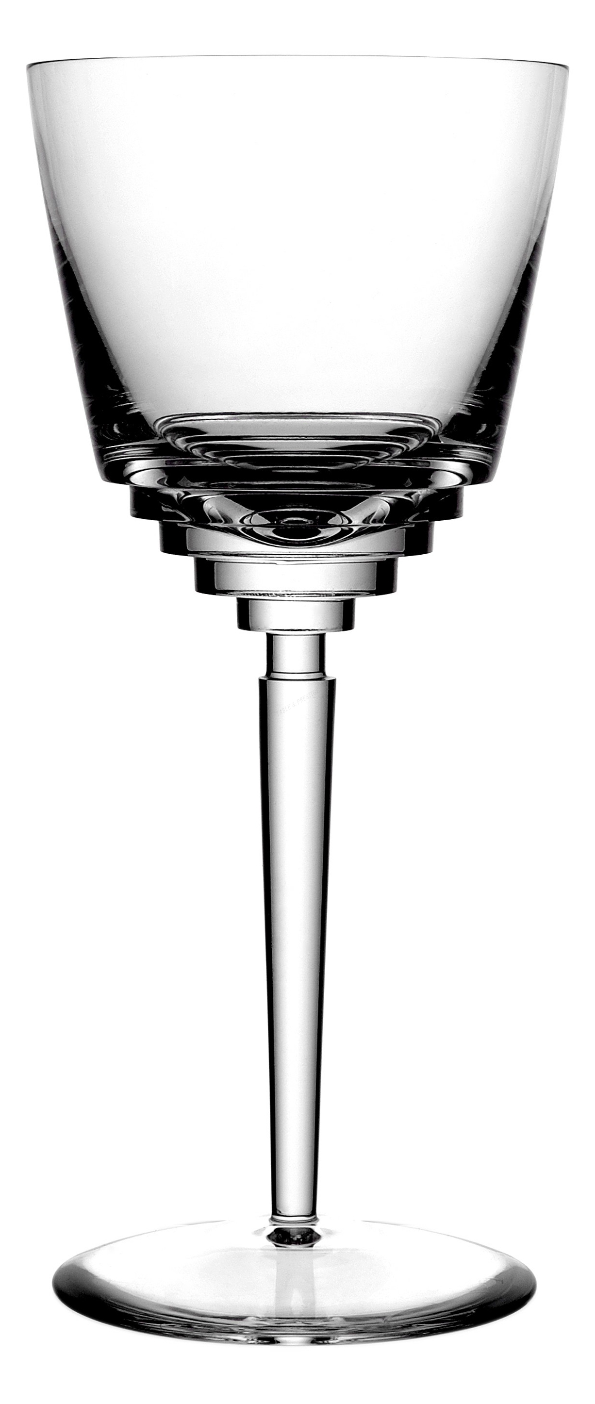 glass SaintLouis Oxymore American water glass 14000100